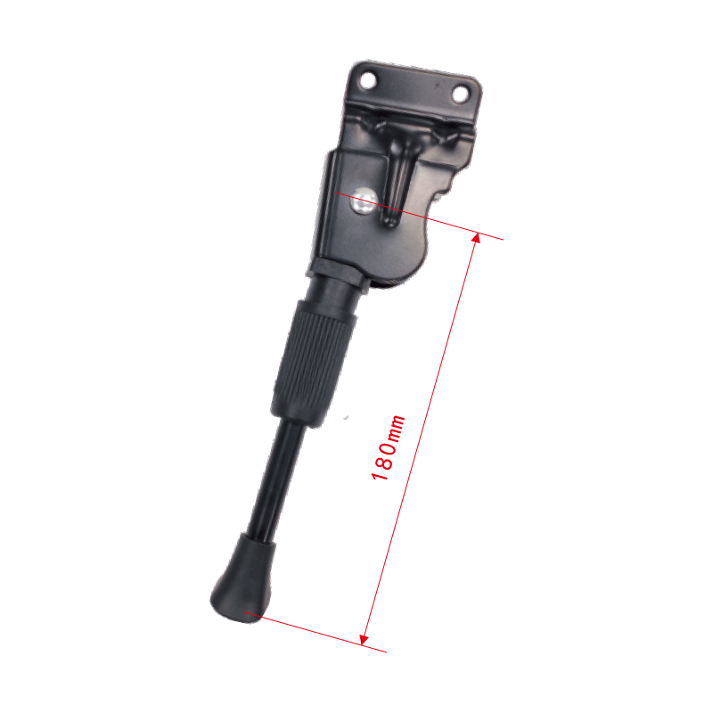 YT-05 Aluminum Alloy Wholesale CNC machining black bicycle single-side adjustable kickstand